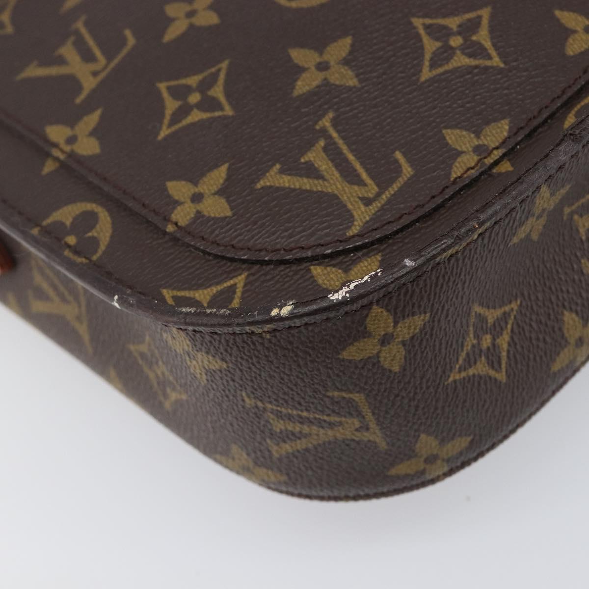 LOUIS VUITTON Monogram Saint Cloud GM Shoulder Bag M51242 LV Auth ki6795