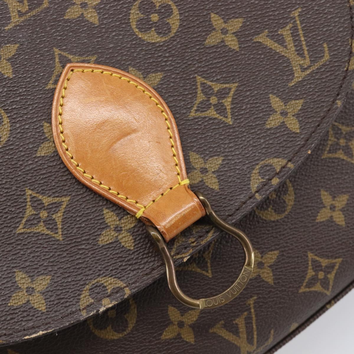 LOUIS VUITTON Monogram Saint Cloud GM Shoulder Bag M51242 LV Auth ki6795