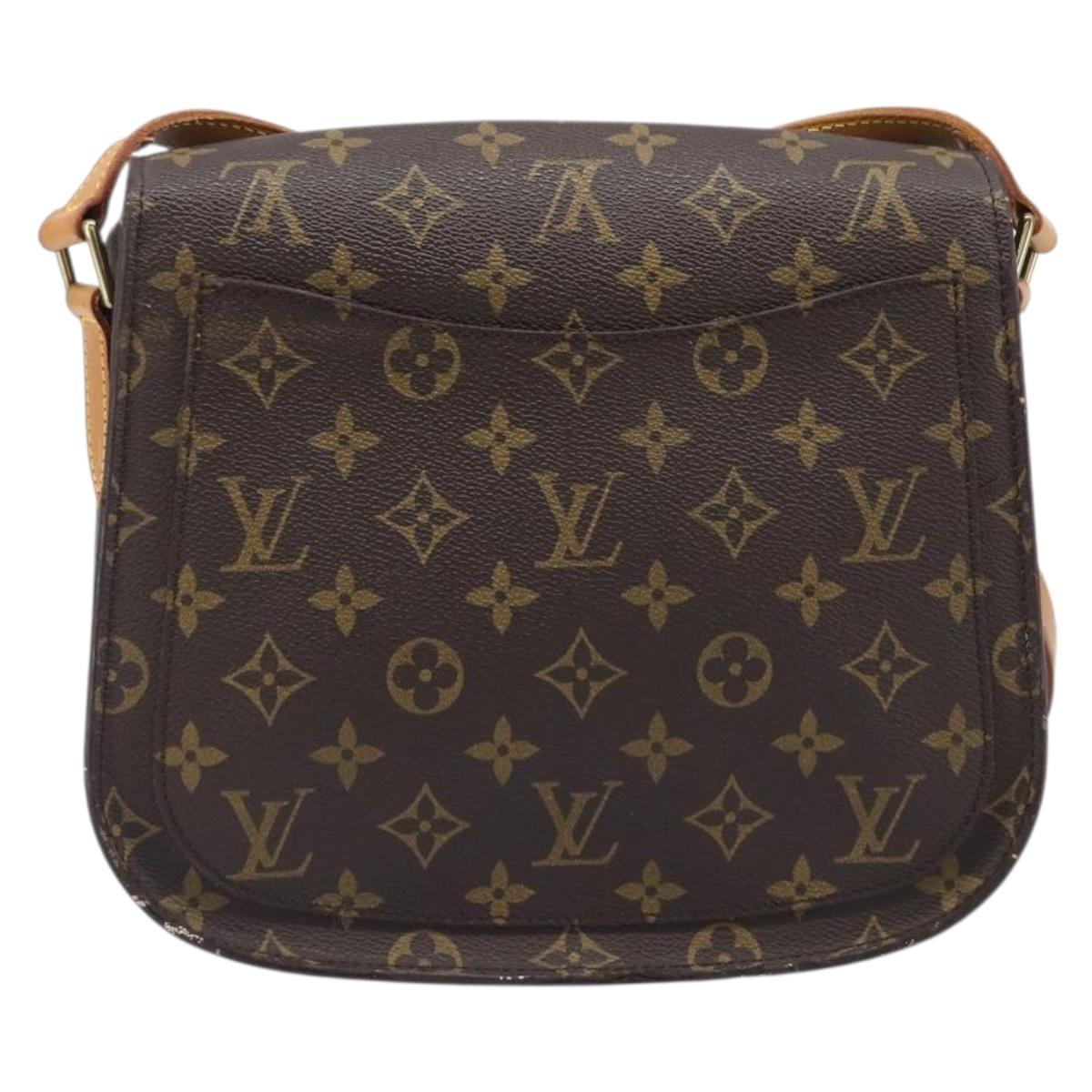 LOUIS VUITTON Monogram Saint Cloud GM Shoulder Bag M51242 LV Auth ki6795
