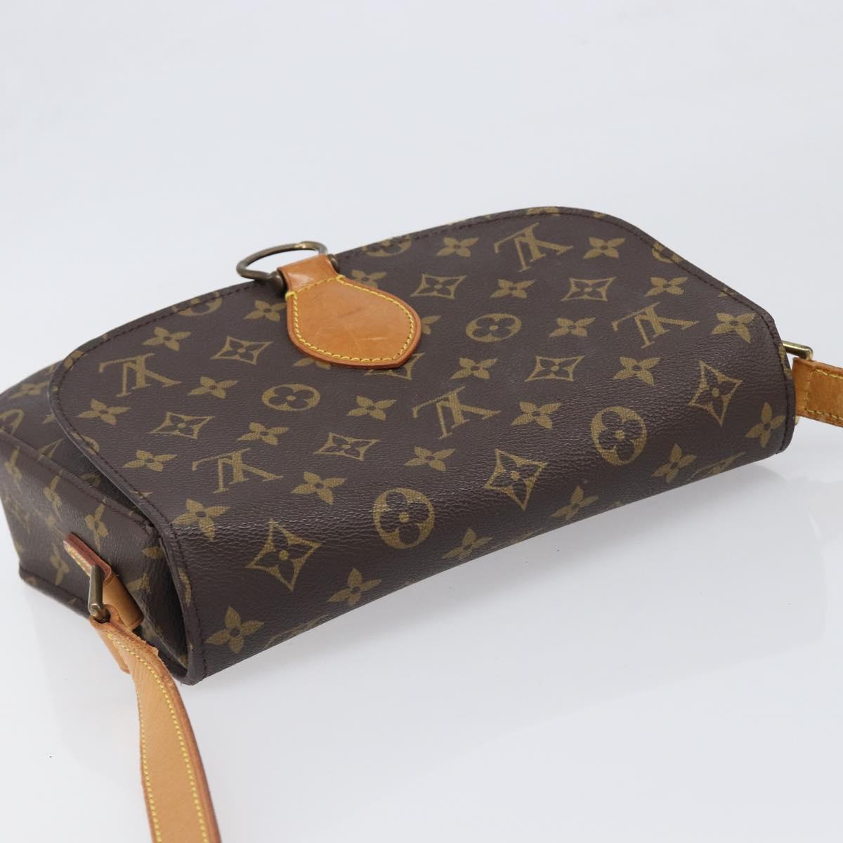 LOUIS VUITTON Monogram Saint Cloud GM Shoulder Bag M51242 LV Auth ki6795