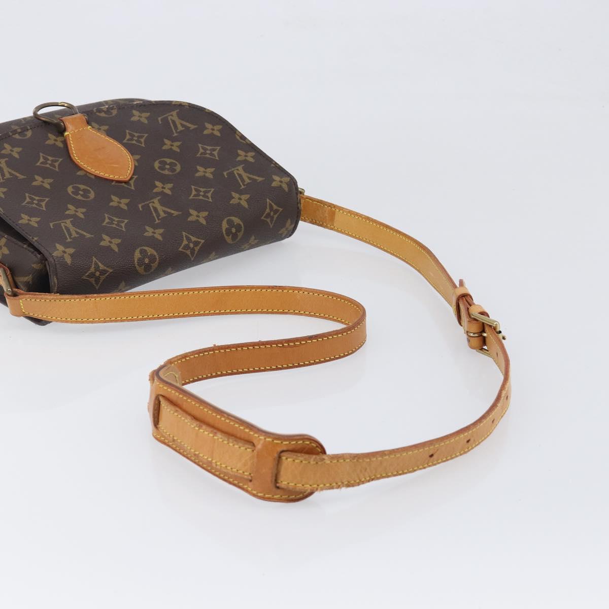 LOUIS VUITTON Monogram Saint Cloud GM Shoulder Bag M51242 LV Auth ki6795