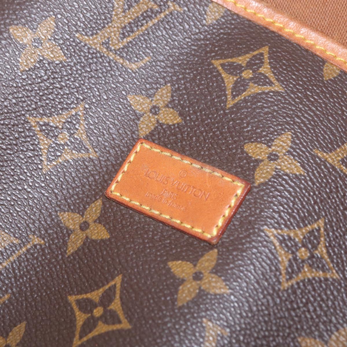 LOUIS VUITTON Monogram Saumur 30 Shoulder Bag M42256 LV Auth ki6796