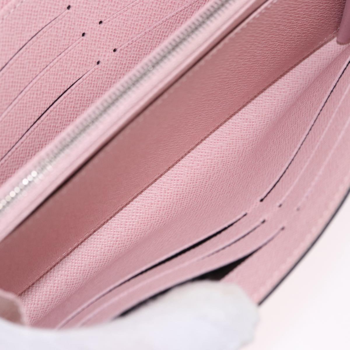 LOUIS VUITTON Epi Portefeuille Sarah Wallet Rose Valerine M61216 LV Auth ki6797V