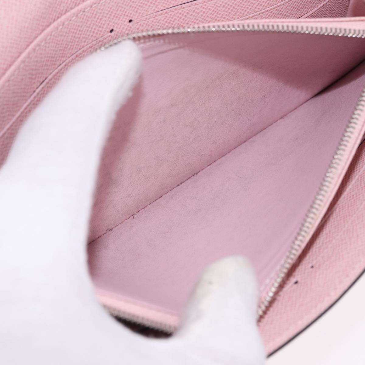 LOUIS VUITTON Epi Portefeuille Sarah Wallet Rose Valerine M61216 LV Auth ki6797V