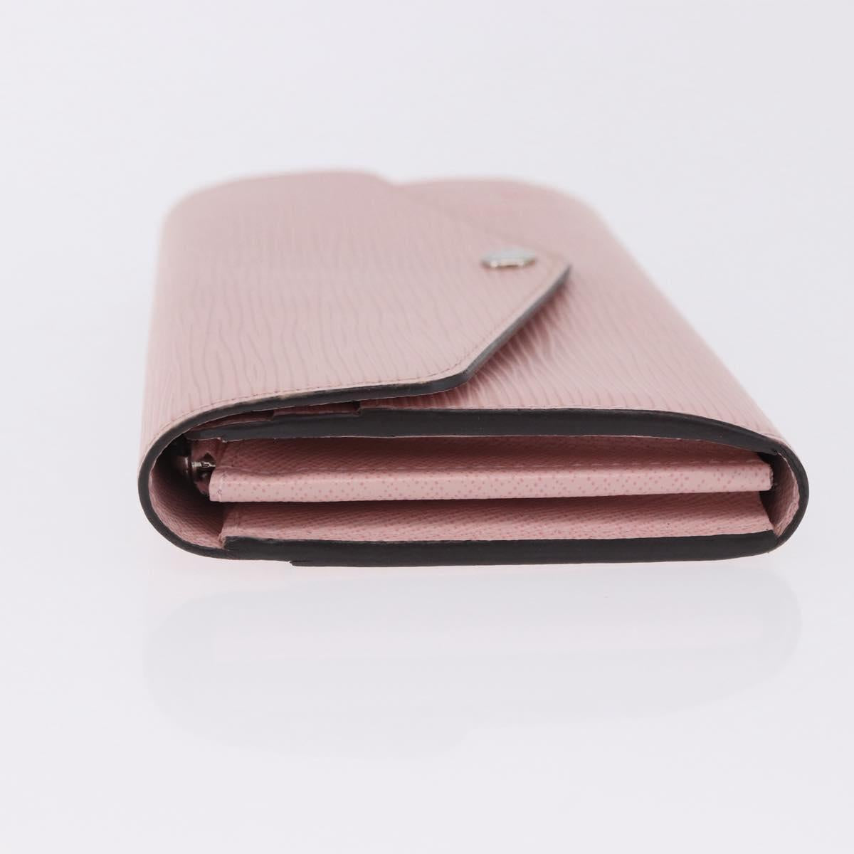 LOUIS VUITTON Epi Portefeuille Sarah Wallet Rose Valerine M61216 LV Auth ki6797V