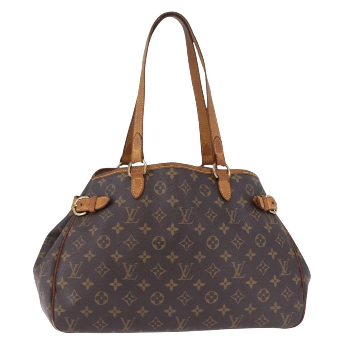LOUIS VUITTON Monogram Batignolles Horizontal Tote Bag M51154 LV Auth ki6802