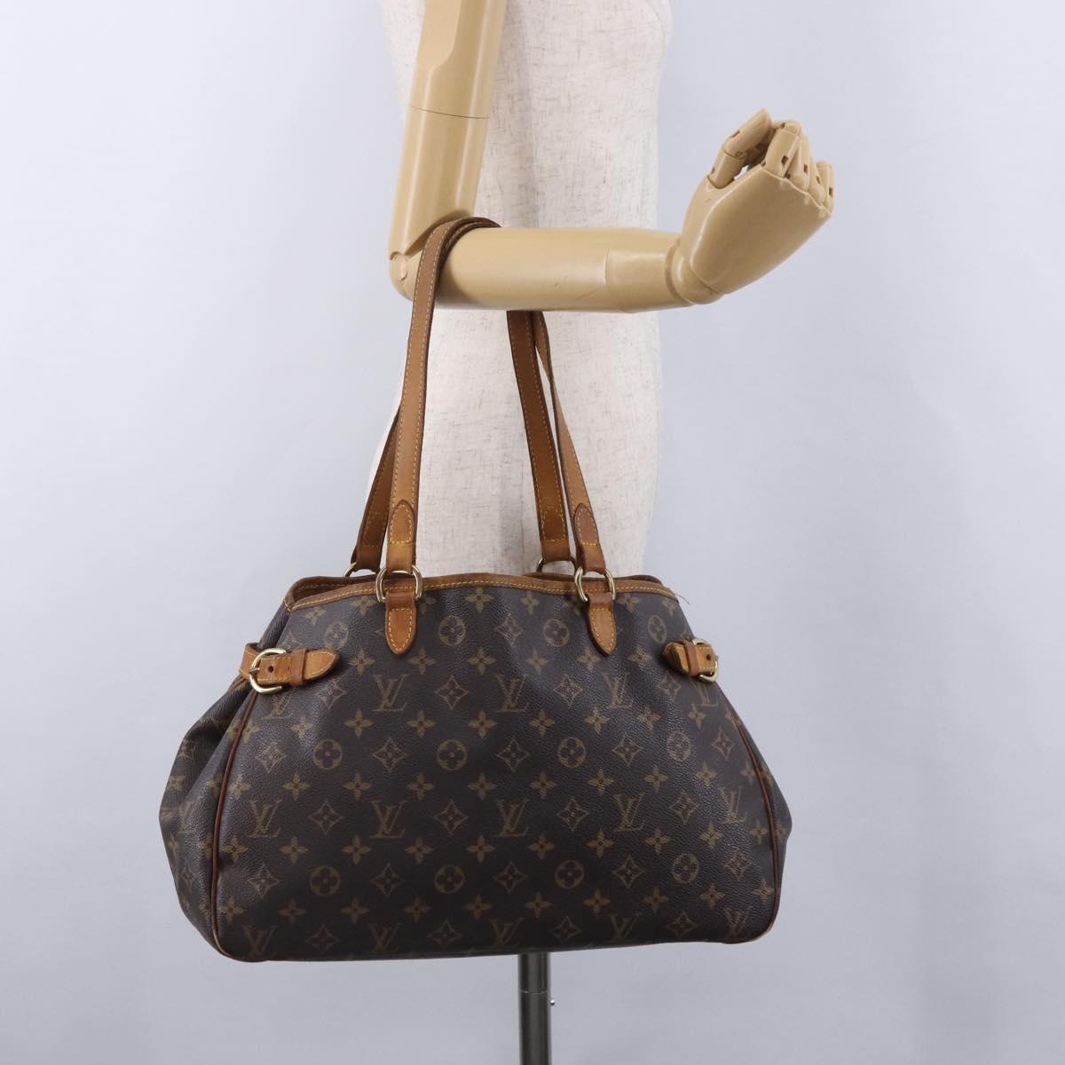 LOUIS VUITTON Monogram Batignolles Horizontal Tote Bag M51154 LV Auth ki6802