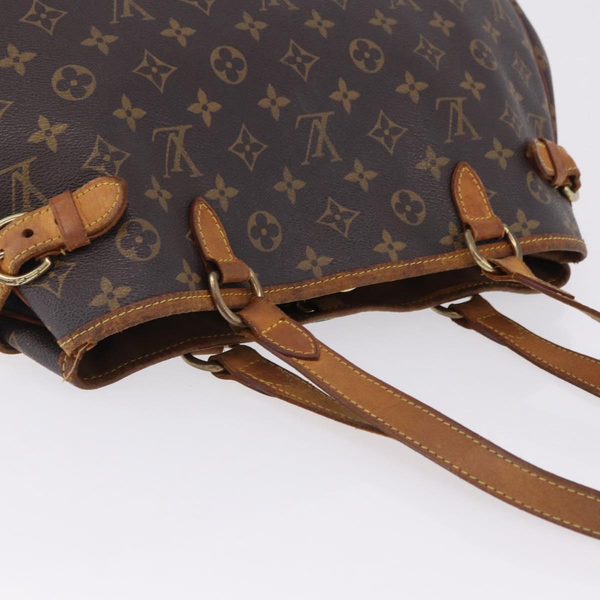 LOUIS VUITTON Monogram Batignolles Horizontal Tote Bag M51154 LV Auth ki6802