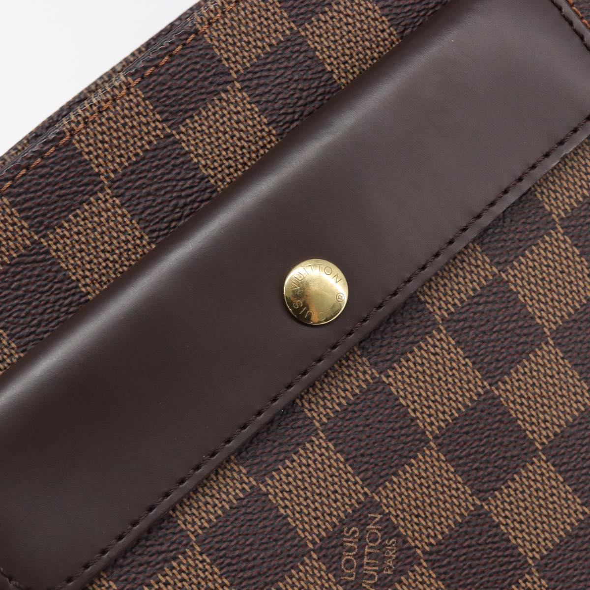 LOUIS VUITTON Damier Ebene Aubagne Shoulder Bag N51129 LV Auth ki6804M