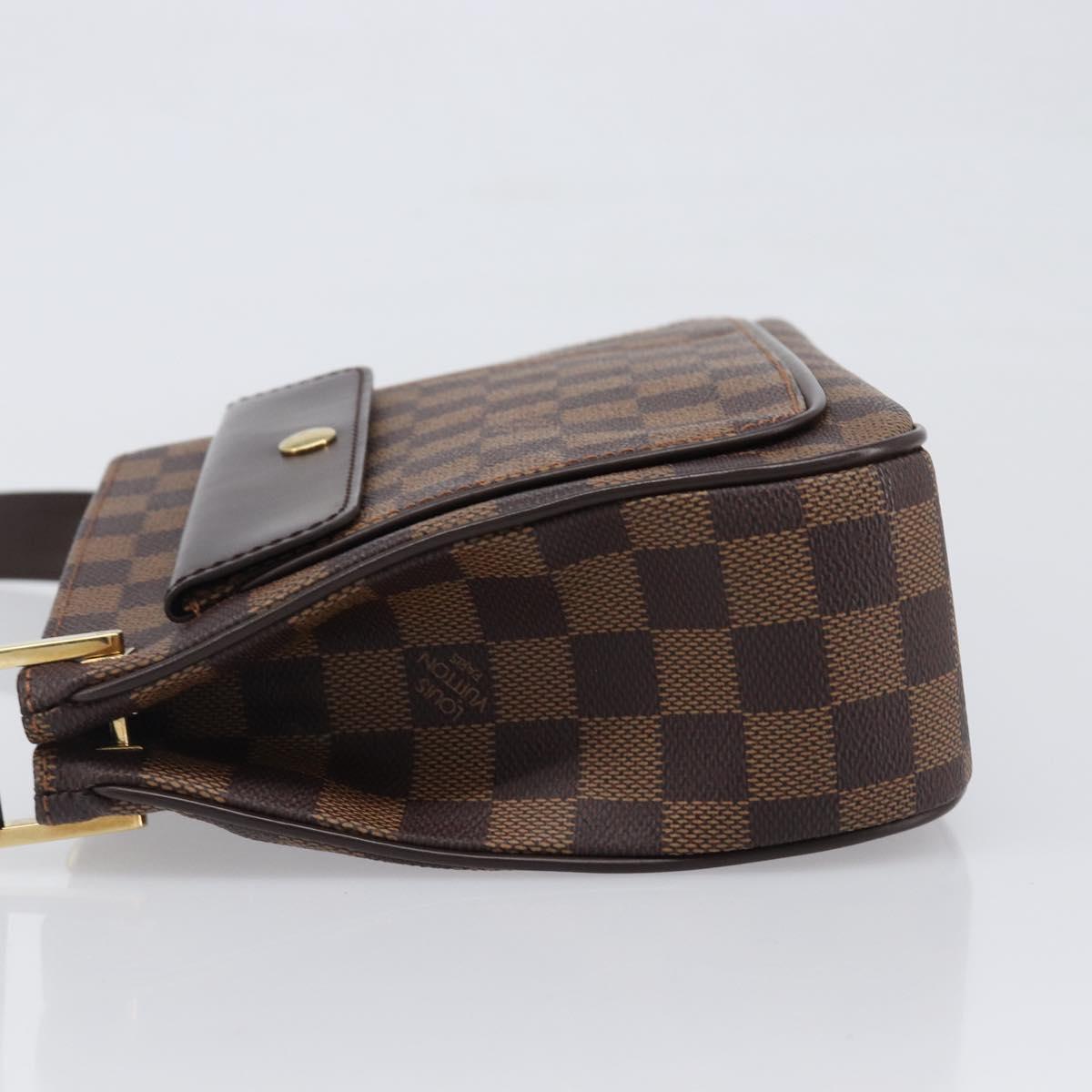 LOUIS VUITTON Damier Ebene Aubagne Shoulder Bag N51129 LV Auth ki6804M