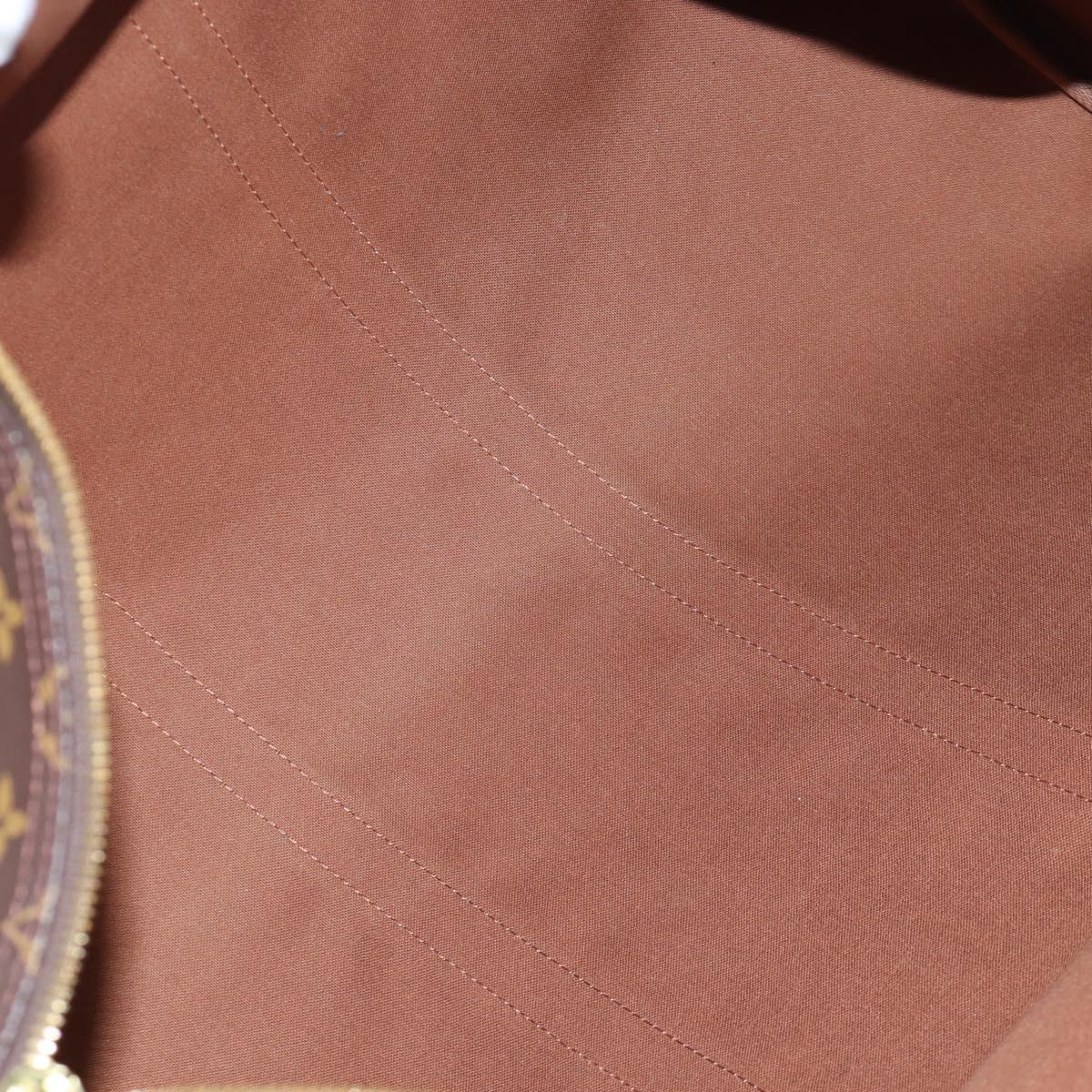 LOUIS VUITTON Monogram Keepall 55 Boston Bag M41424 LV Auth ki6805M