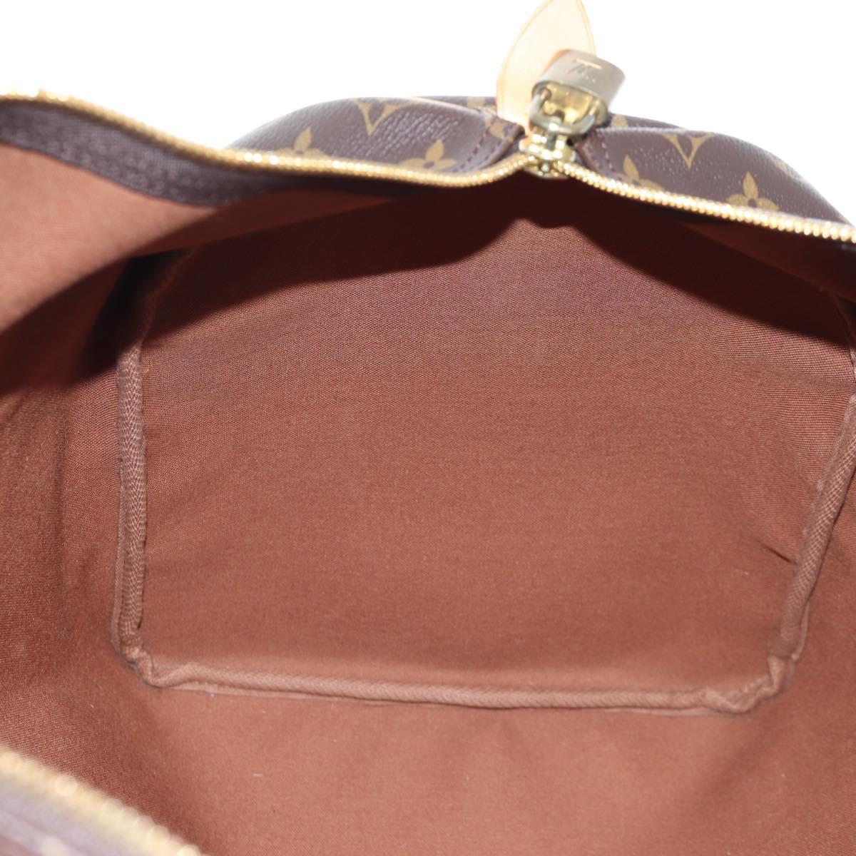 LOUIS VUITTON Monogram Keepall 55 Boston Bag M41424 LV Auth ki6805M