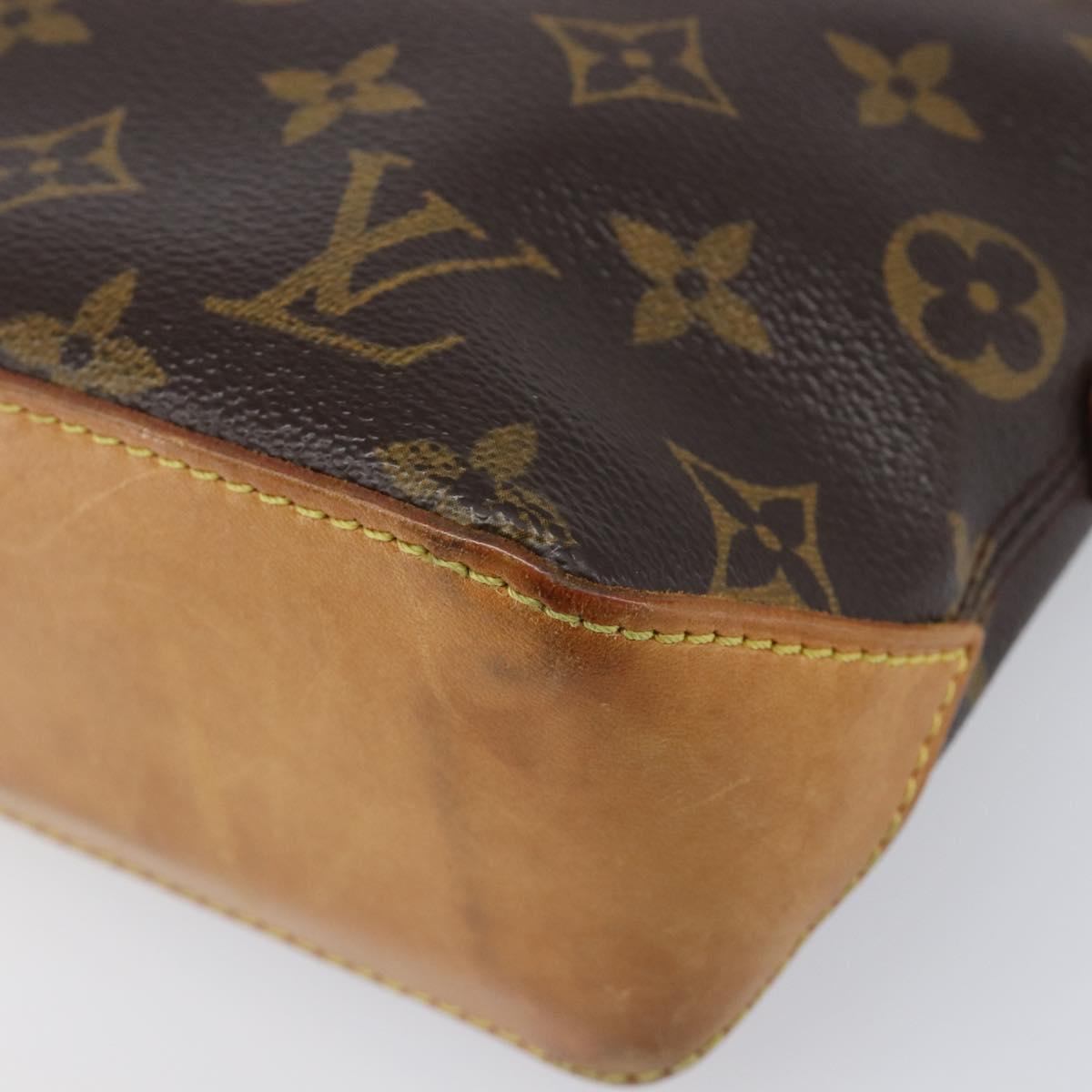 LOUIS VUITTON Monogram Trotteur Shoulder Bag M51240 LV Auth ki6817