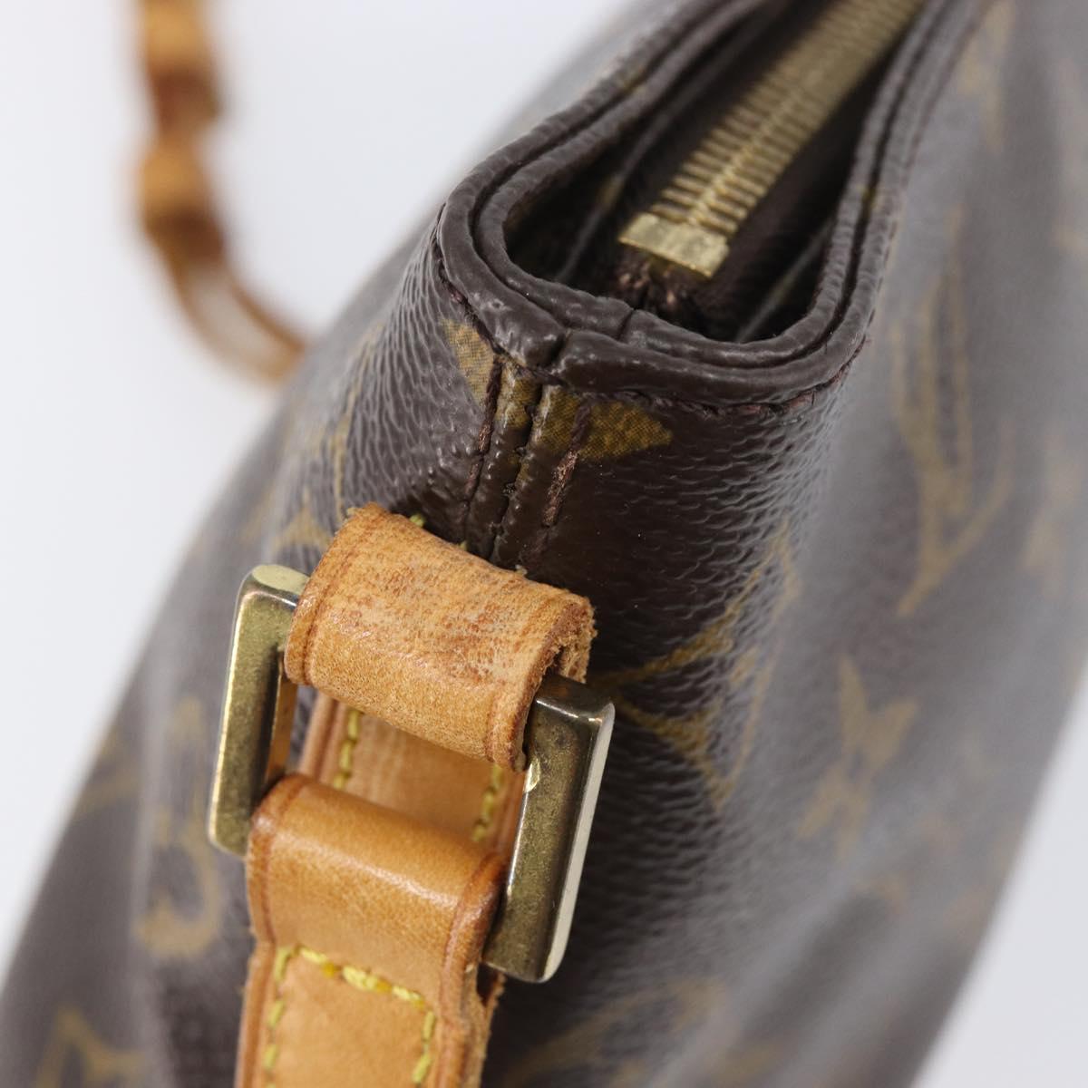 LOUIS VUITTON Monogram Trotteur Shoulder Bag M51240 LV Auth ki6817