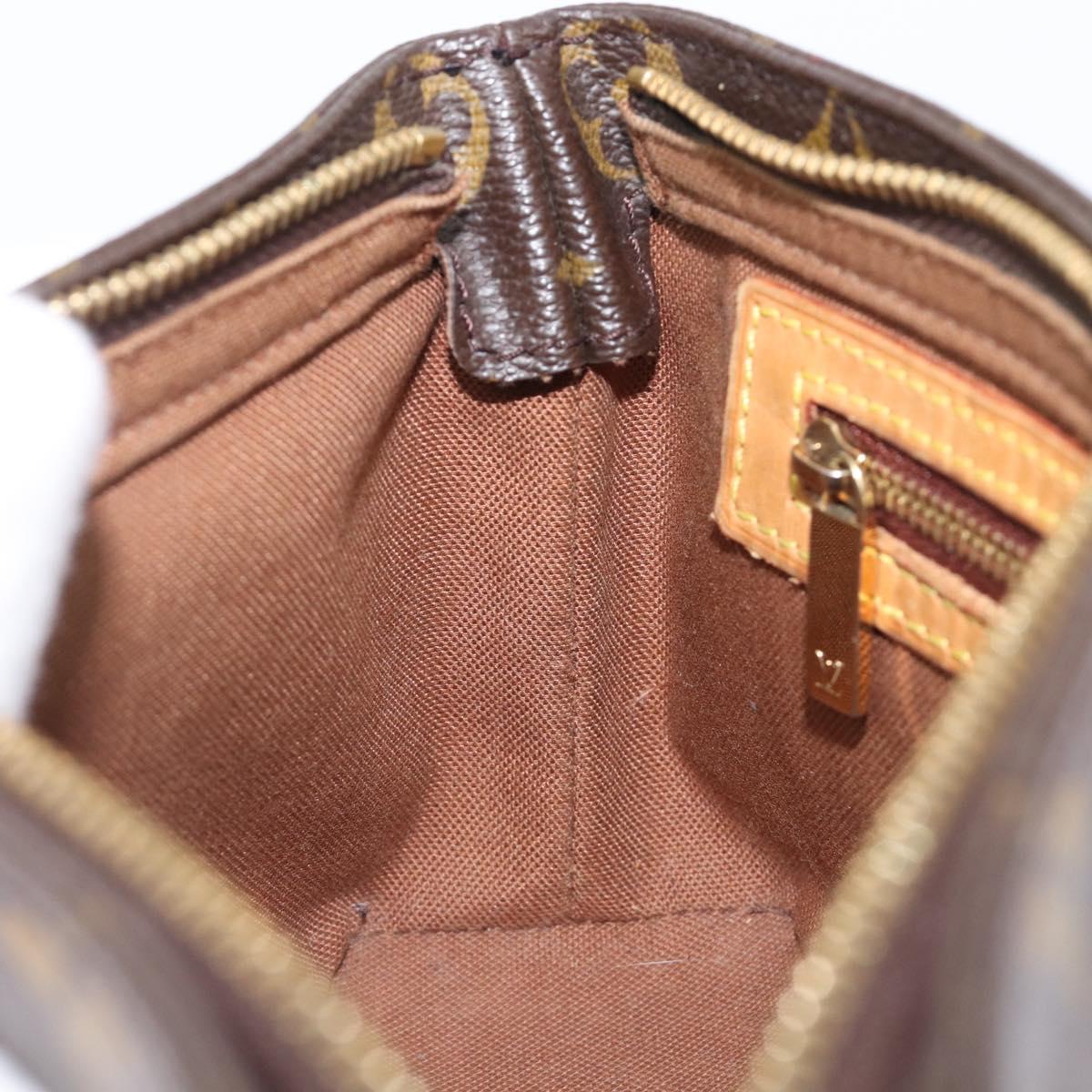 LOUIS VUITTON Monogram Trotteur Shoulder Bag M51240 LV Auth ki6817