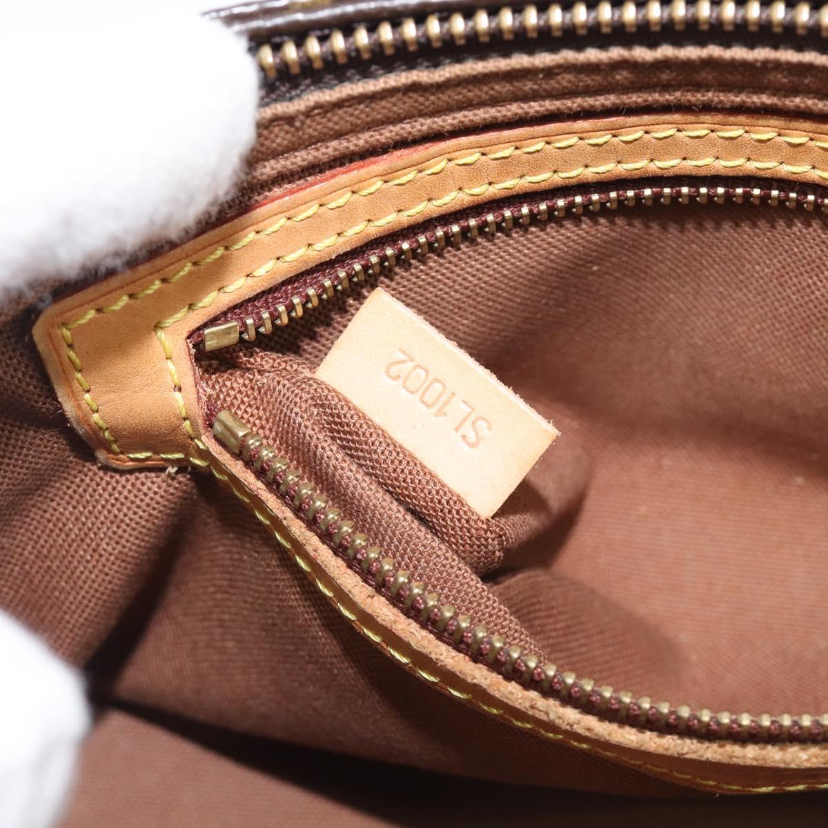 LOUIS VUITTON Monogram Trotteur Shoulder Bag M51240 LV Auth ki6817
