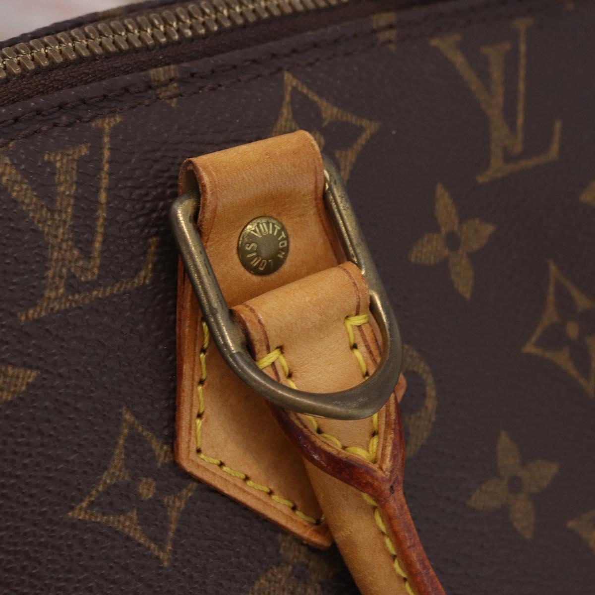 LOUIS VUITTON Monogram Alma Hand Bag M51130 LV Auth ki6819