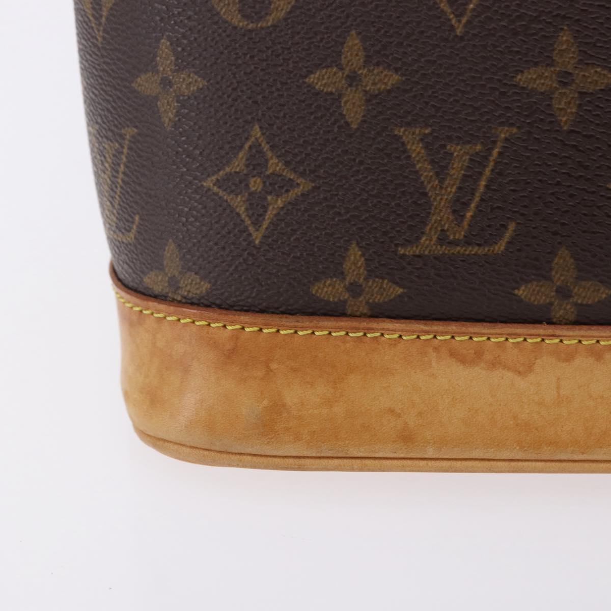 LOUIS VUITTON Monogram Alma Hand Bag M51130 LV Auth ki6819