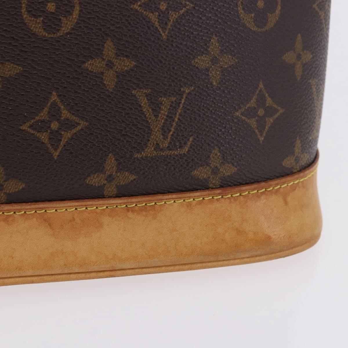 LOUIS VUITTON Monogram Alma Hand Bag M51130 LV Auth ki6819