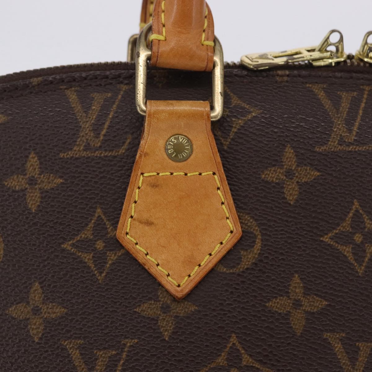 LOUIS VUITTON Monogram Alma Hand Bag M51130 LV Auth ki6819