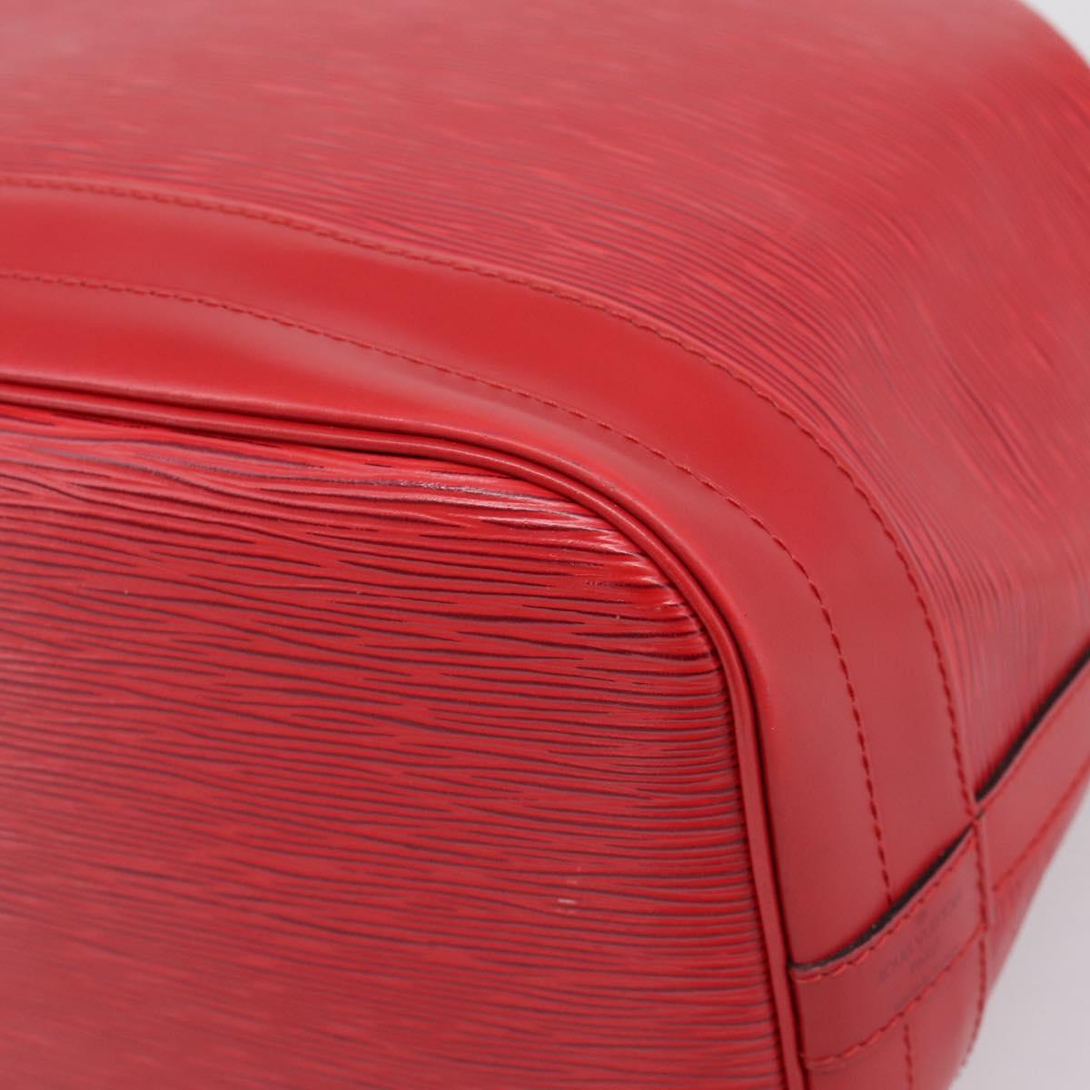 LOUIS VUITTON Epi Noe Shoulder Bag Red M44007 LV Auth ki6821A