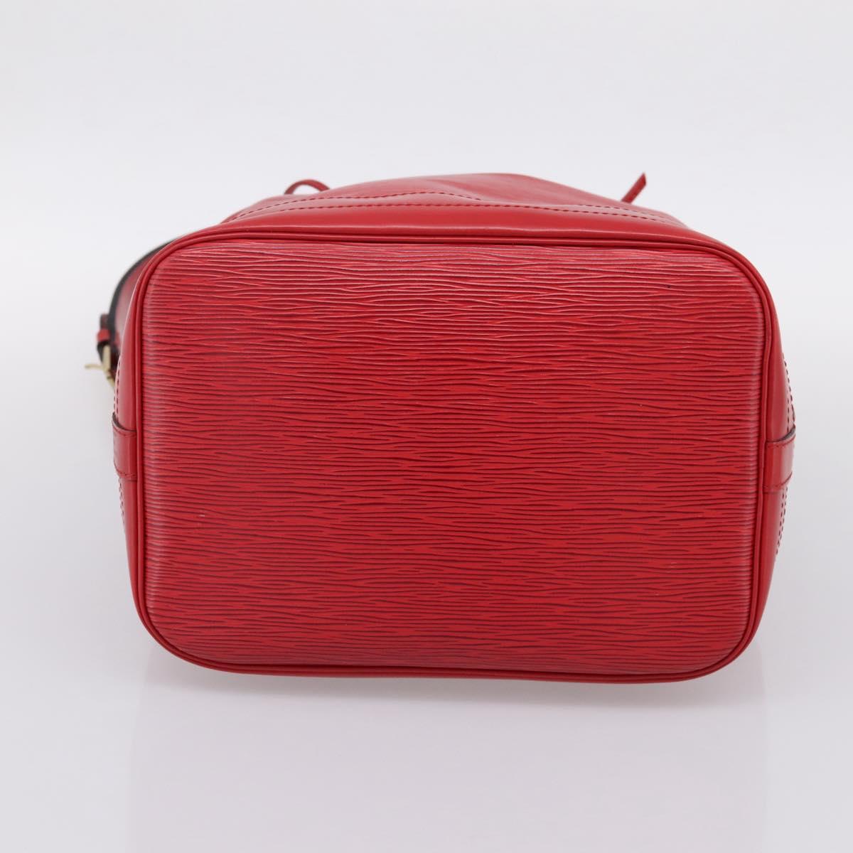 LOUIS VUITTON Epi Noe Shoulder Bag Red M44007 LV Auth ki6821A
