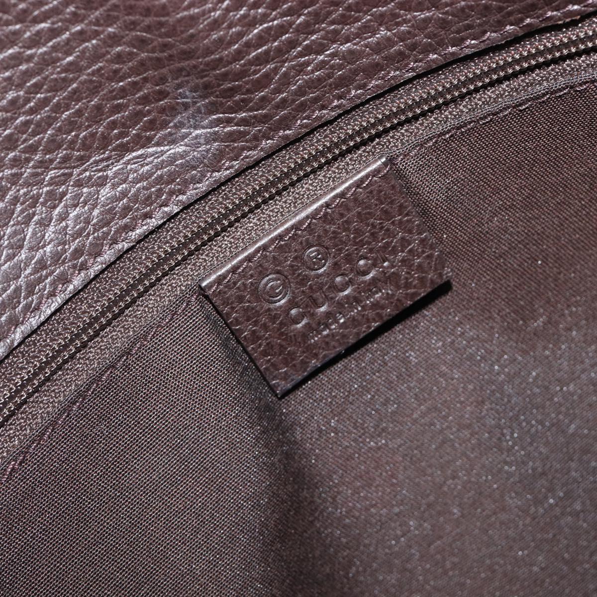 GUCCI GG crystal Shoulder Bag Coated Canvas Beige Gold 419689 Auth ki6829V