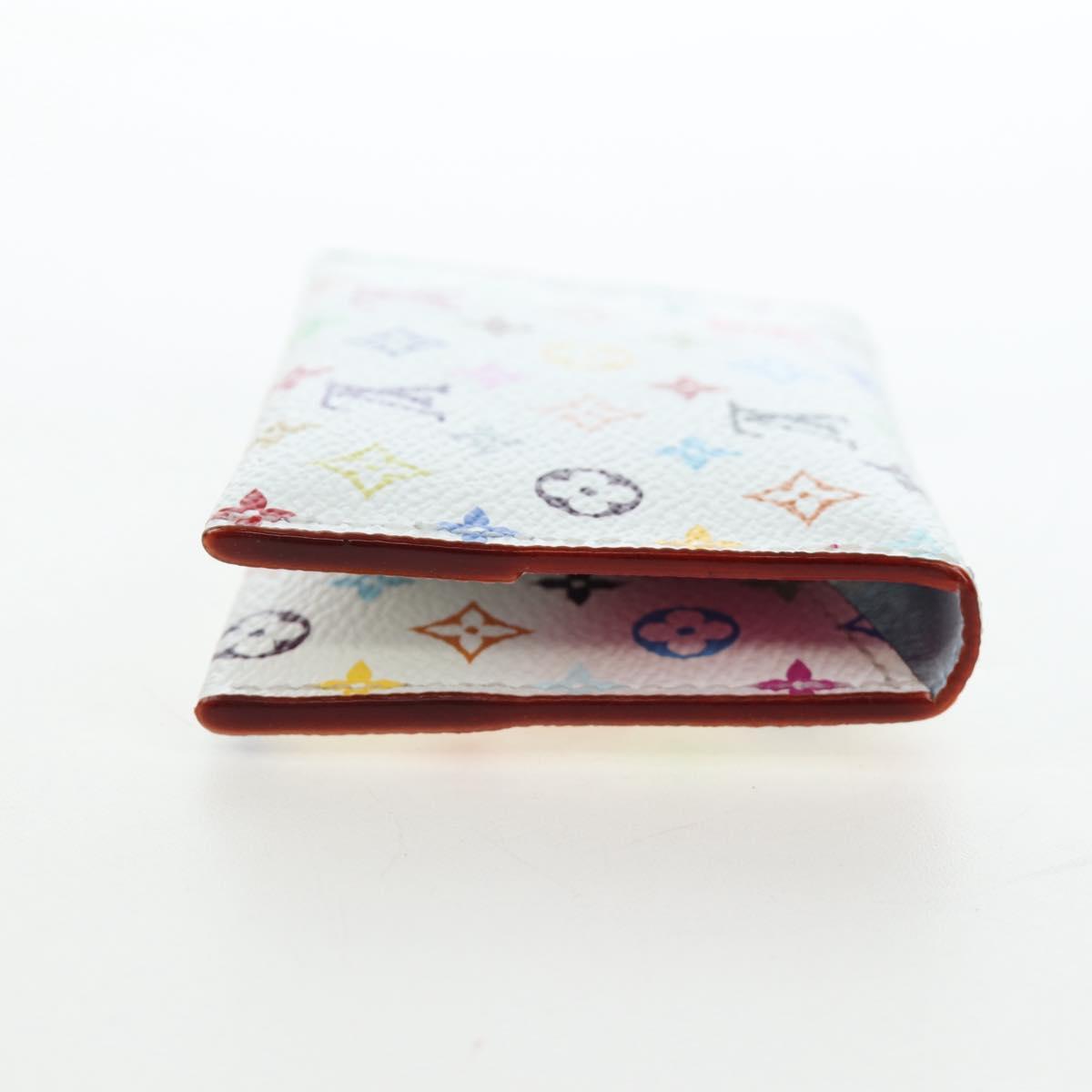 LOUIS VUITTON Multicolor Porte Cartes Slim Card Case M27495 LV Auth ki6835M