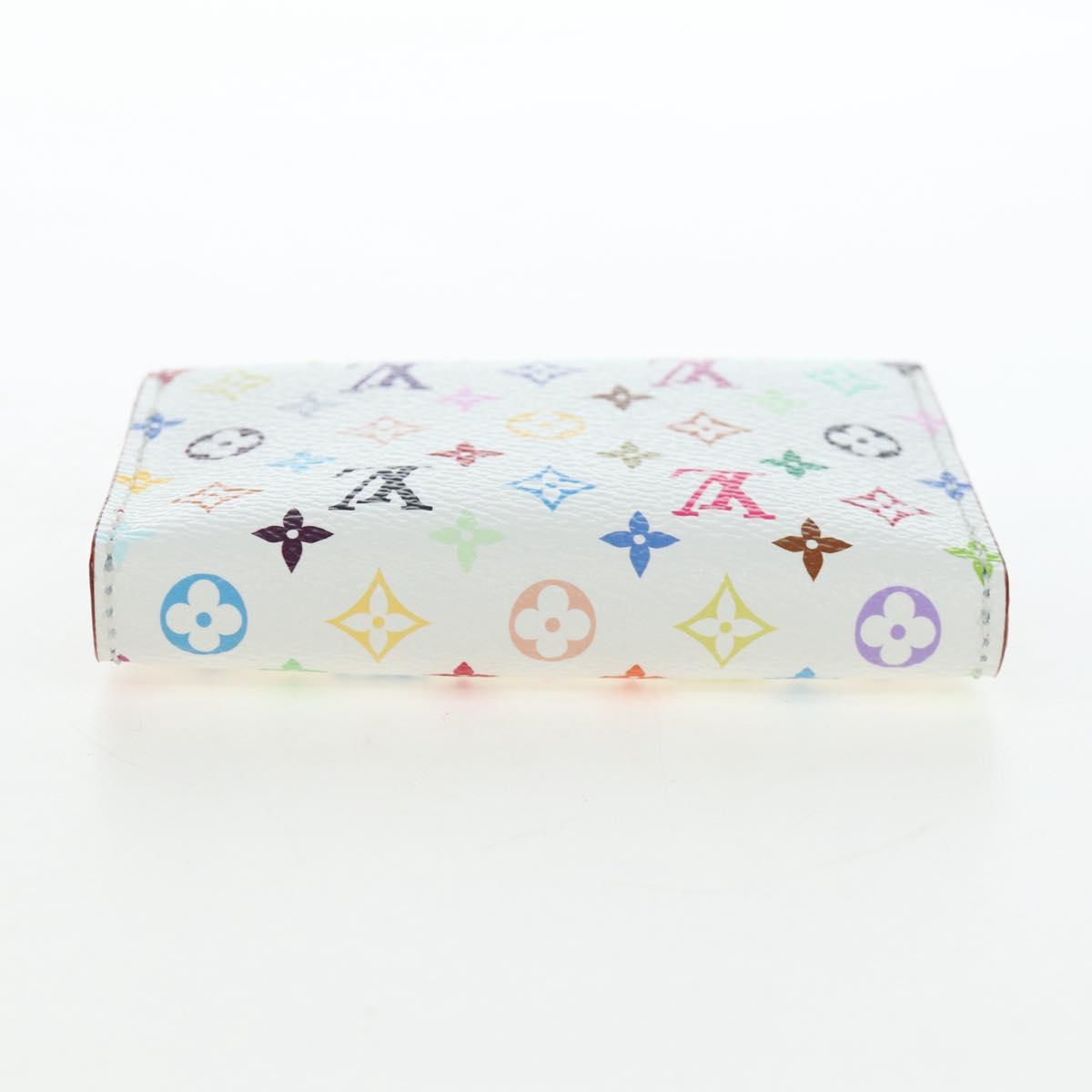 LOUIS VUITTON Multicolor Porte Cartes Slim Card Case M27495 LV Auth ki6835M