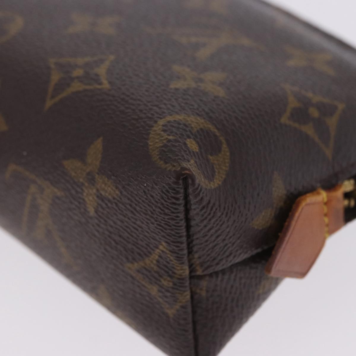 LOUIS VUITTON Monogram Pochette Cosmetic PM Pouch M43998 LV Auth ki6837
