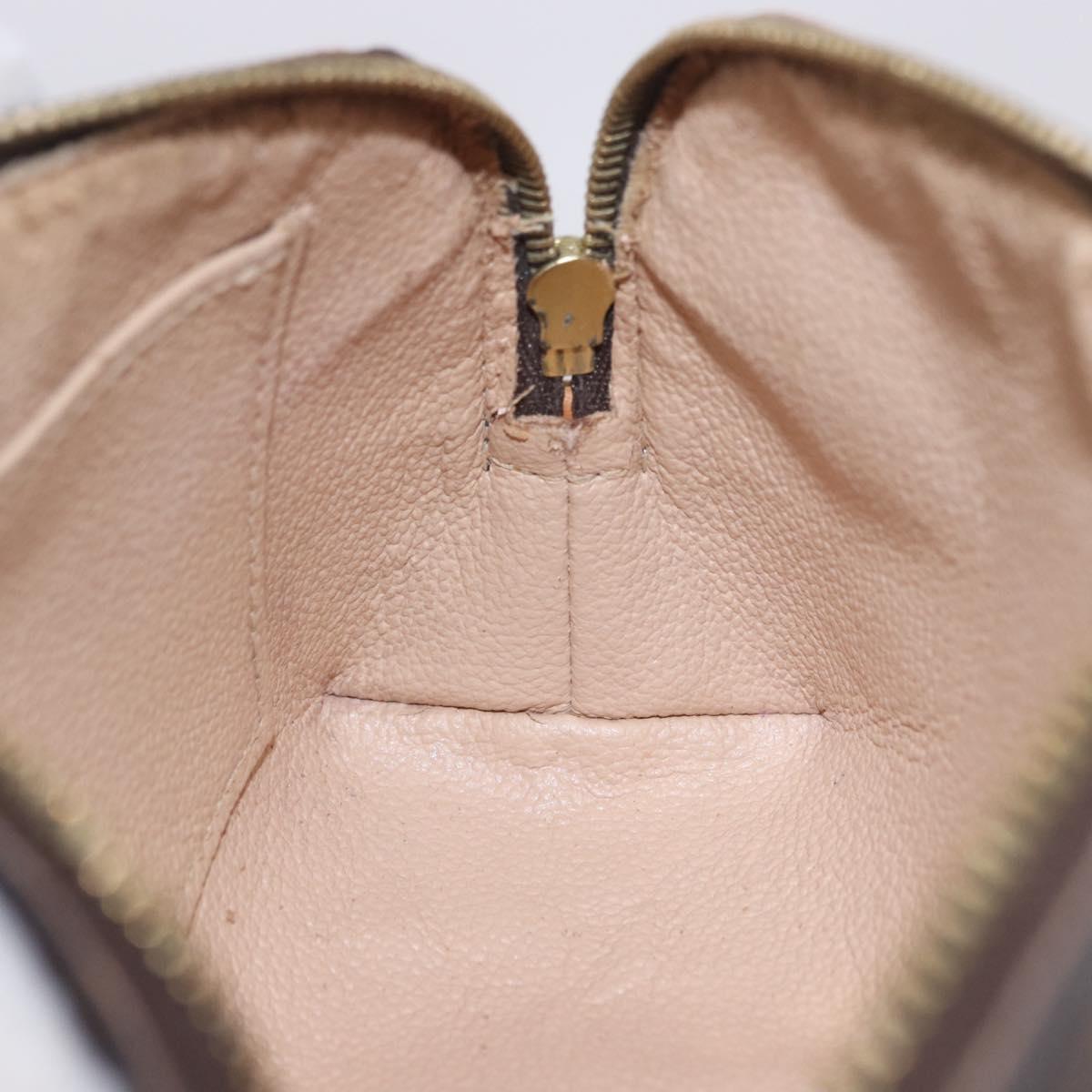 LOUIS VUITTON Monogram Pochette Cosmetic PM Pouch M43998 LV Auth ki6837