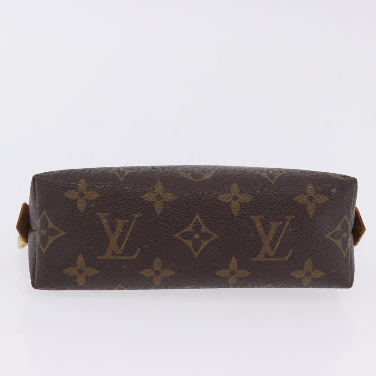 LOUIS VUITTON Monogram Pochette Cosmetic PM Pouch M43998 LV Auth ki6837