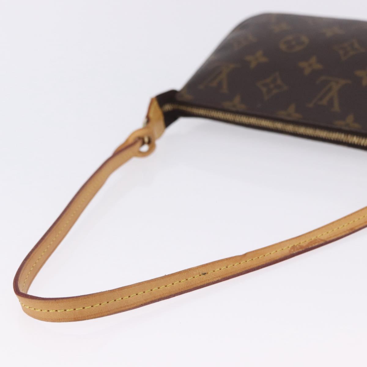 LOUIS VUITTON Monogram Pochette Accessoires Pouch M51980 LV Auth ki6843A