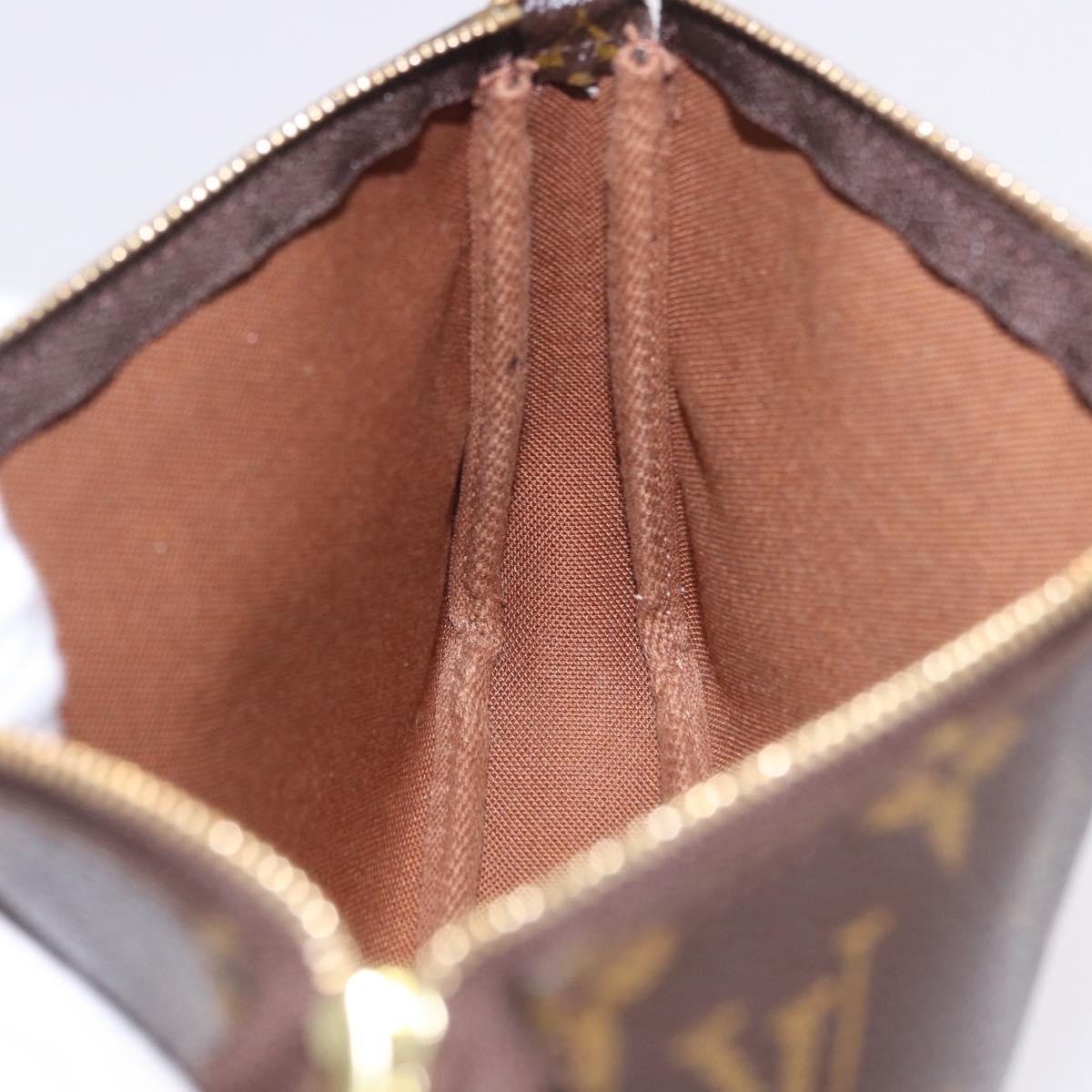 LOUIS VUITTON Monogram Pochette Accessoires Pouch M51980 LV Auth ki6843A