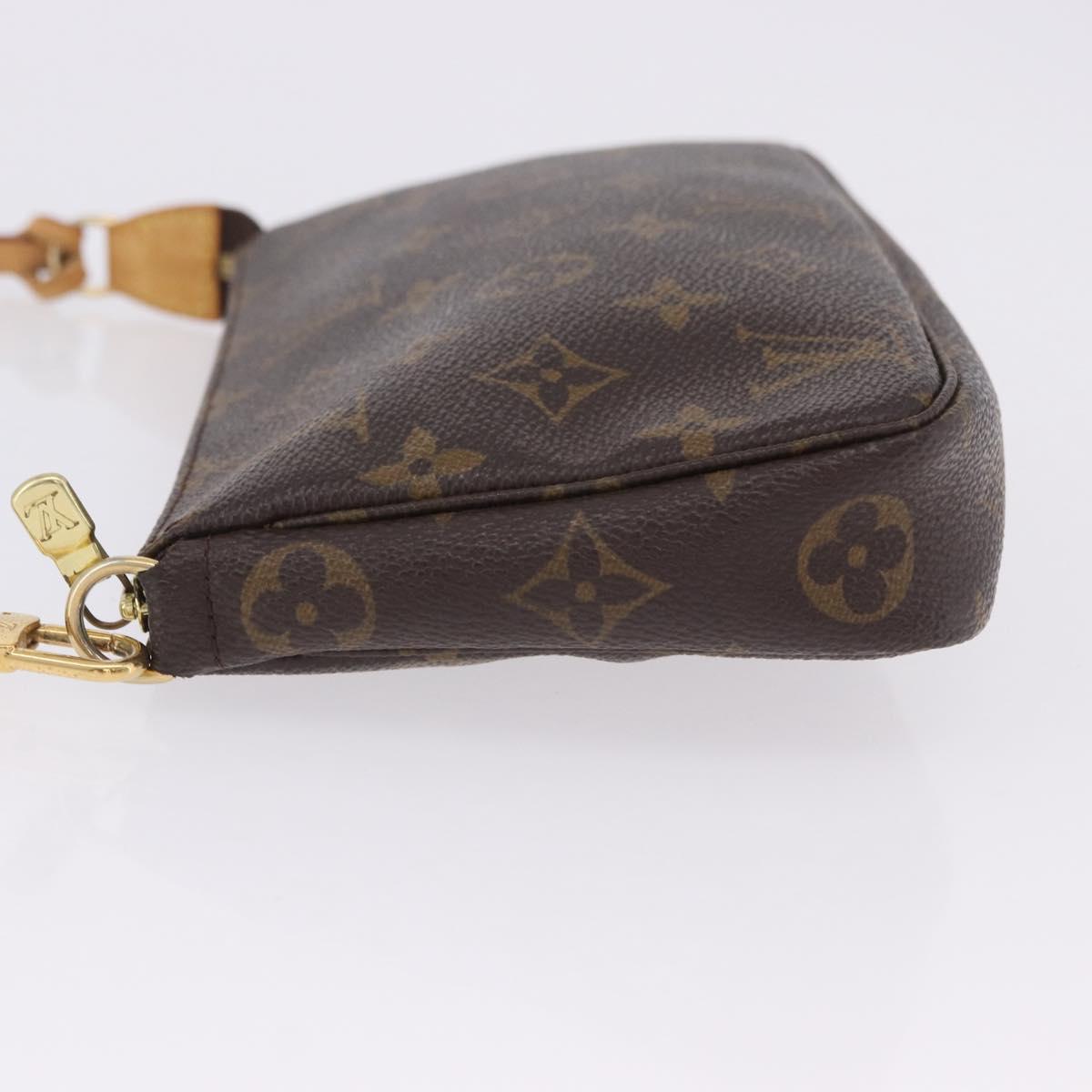 LOUIS VUITTON Monogram Pochette Accessoires Pouch M51980 LV Auth ki6843A