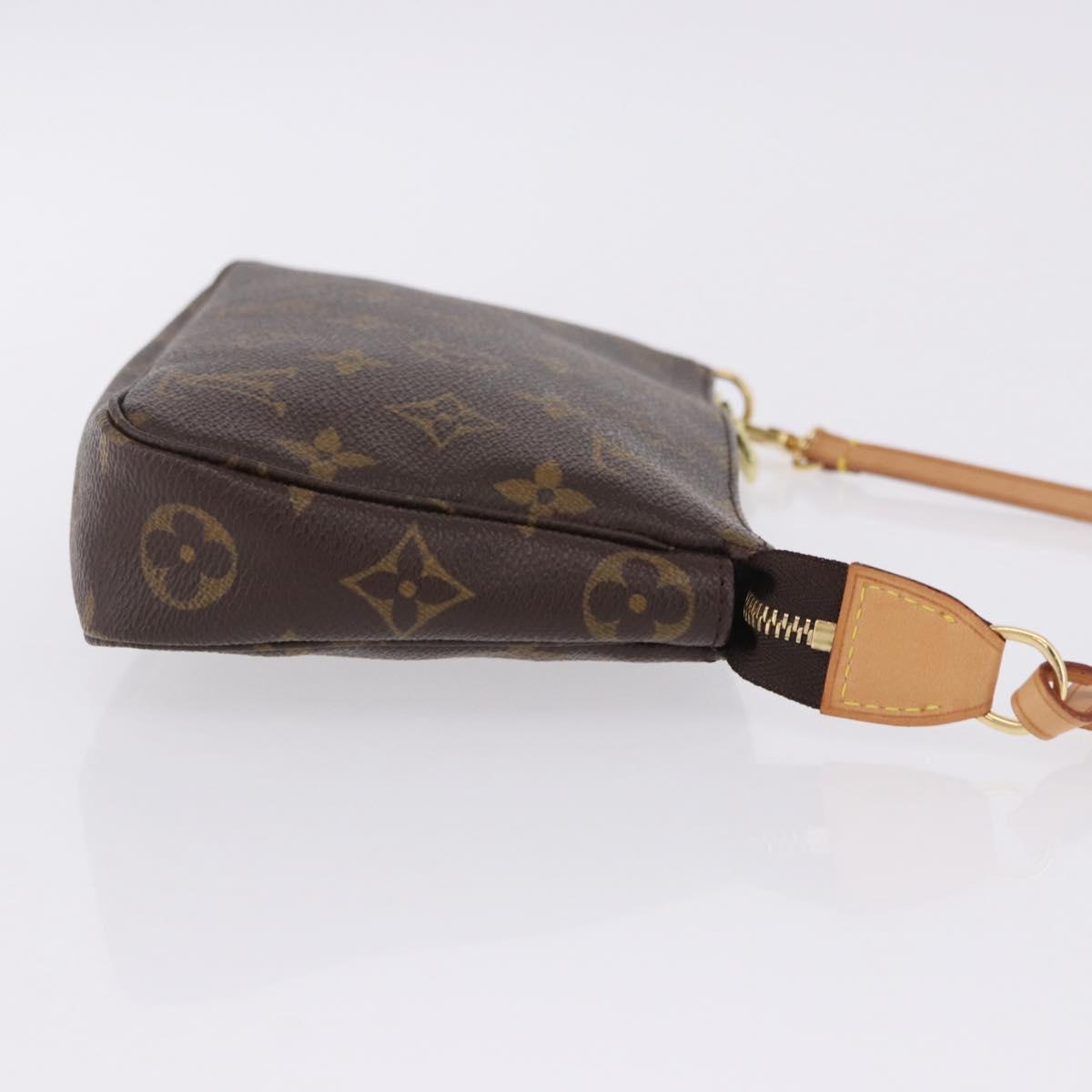 LOUIS VUITTON Monogram Pochette Accessoires Pouch M51980 LV Auth ki6849V