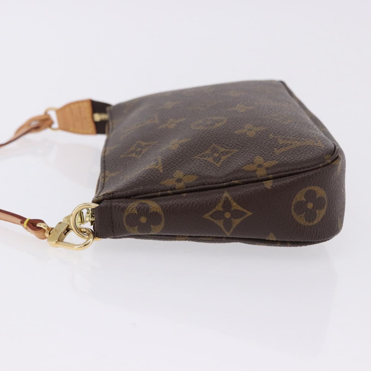 LOUIS VUITTON Monogram Pochette Accessoires Pouch M51980 LV Auth ki6849V