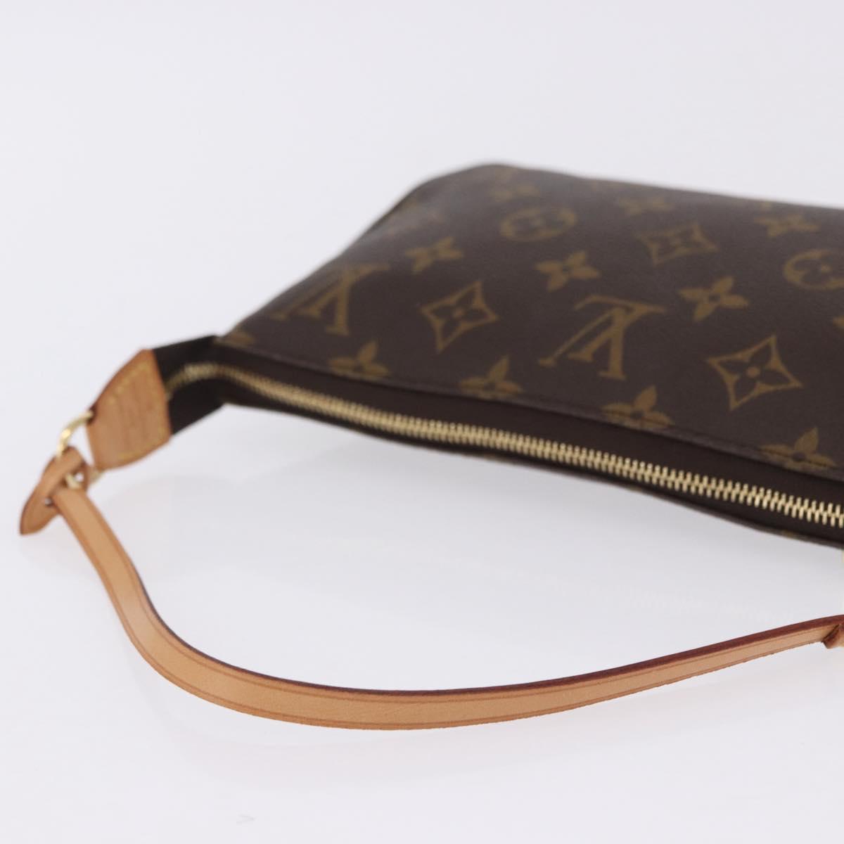 LOUIS VUITTON Monogram Pochette Accessoires Pouch M51980 LV Auth ki6849V