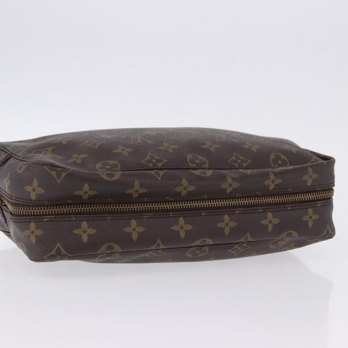 LOUIS VUITTON Monogram Trousse Toilette 28 Clutch Bag M47522 LV Auth ki6860