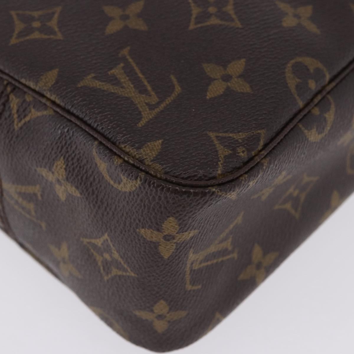 LOUIS VUITTON Monogram Trousse Toilette 28 Clutch Bag M47522 LV Auth ki6860