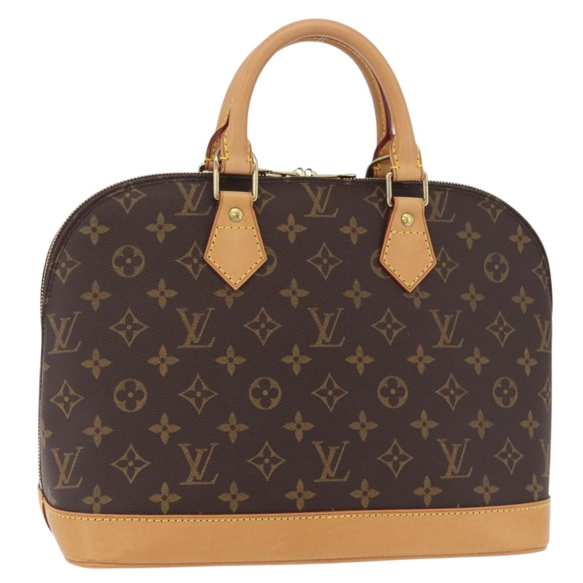 LOUIS VUITTON Monogram Alma Hand Bag M51130 LV Auth ki6879V