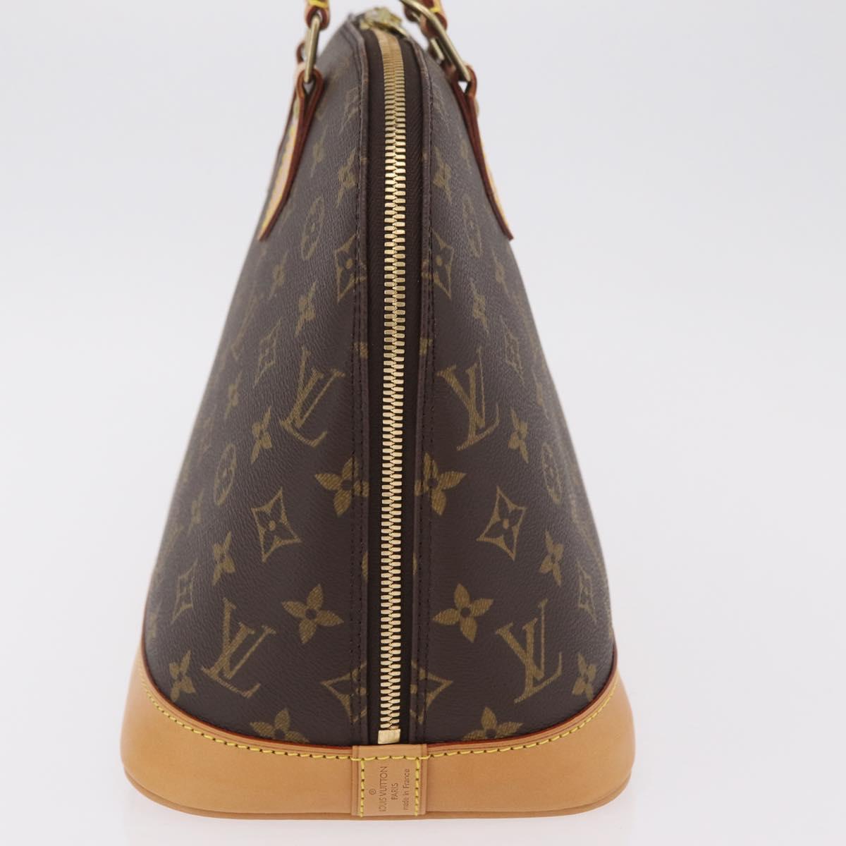 LOUIS VUITTON Monogram Alma Hand Bag M51130 LV Auth ki6879V