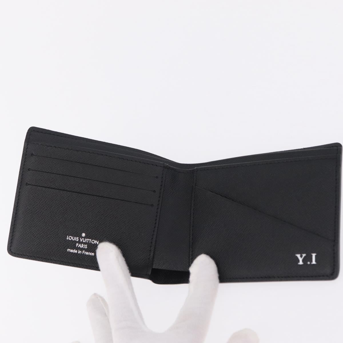 LOUIS VUITTON Damier Graphite Portefeuille Multripru Wallet N63258 Auth ki6882V