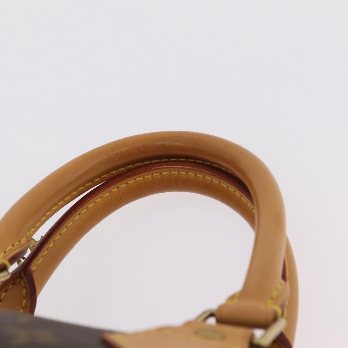 LOUIS VUITTON Monogram Speedy 25 Hand Bag M41528 LV Auth ki6892V