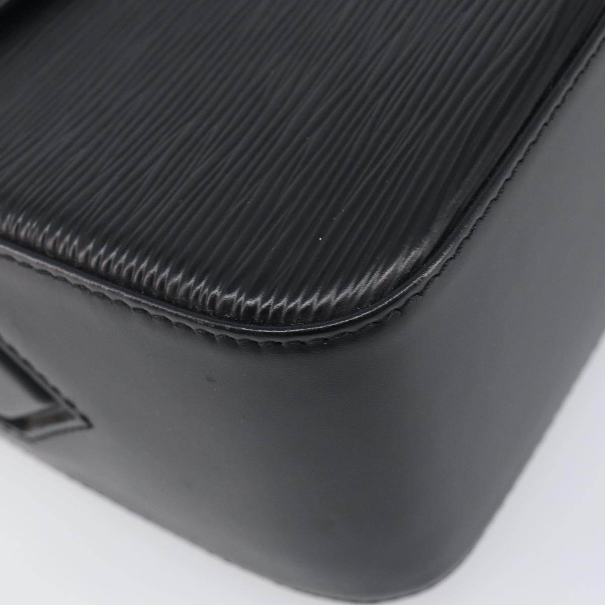LOUIS VUITTON Epi Bushi Shoulder Bag Black M52202 LV Auth ki6902V