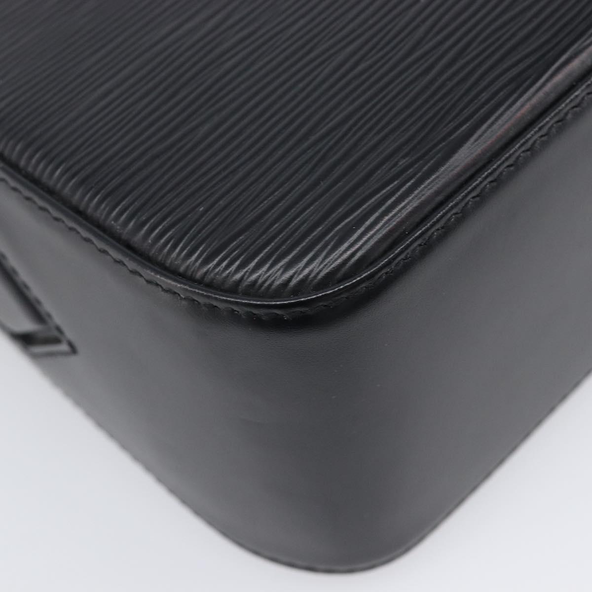 LOUIS VUITTON Epi Bushi Shoulder Bag Black M52202 LV Auth ki6902V