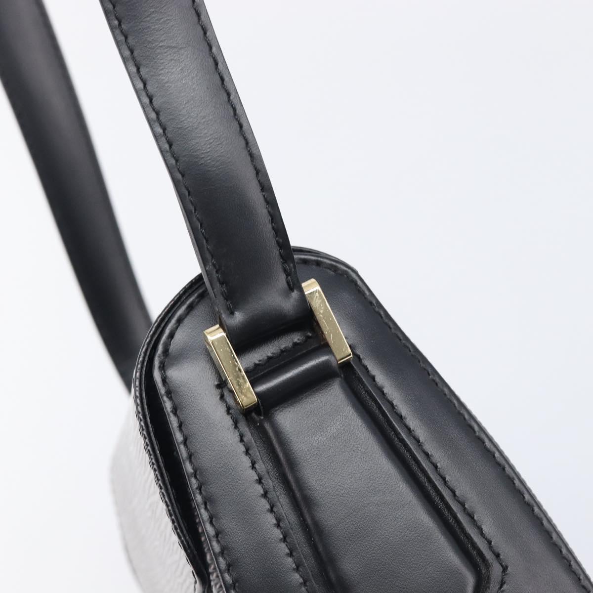 LOUIS VUITTON Epi Bushi Shoulder Bag Black M52202 LV Auth ki6902V