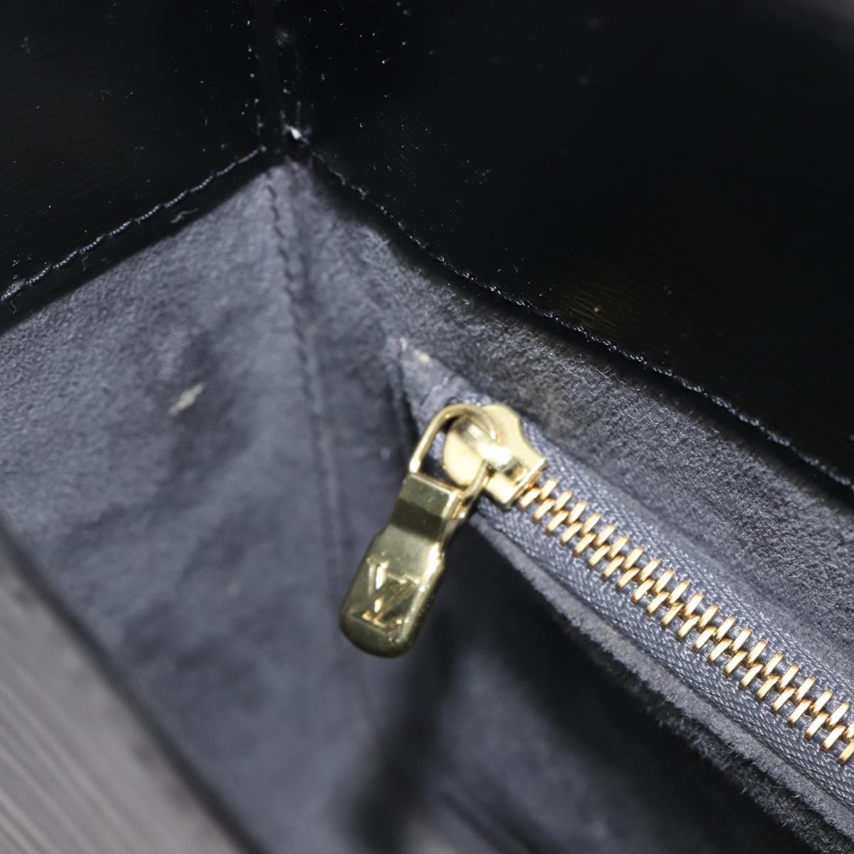 LOUIS VUITTON Epi Bushi Shoulder Bag Black M52202 LV Auth ki6902V