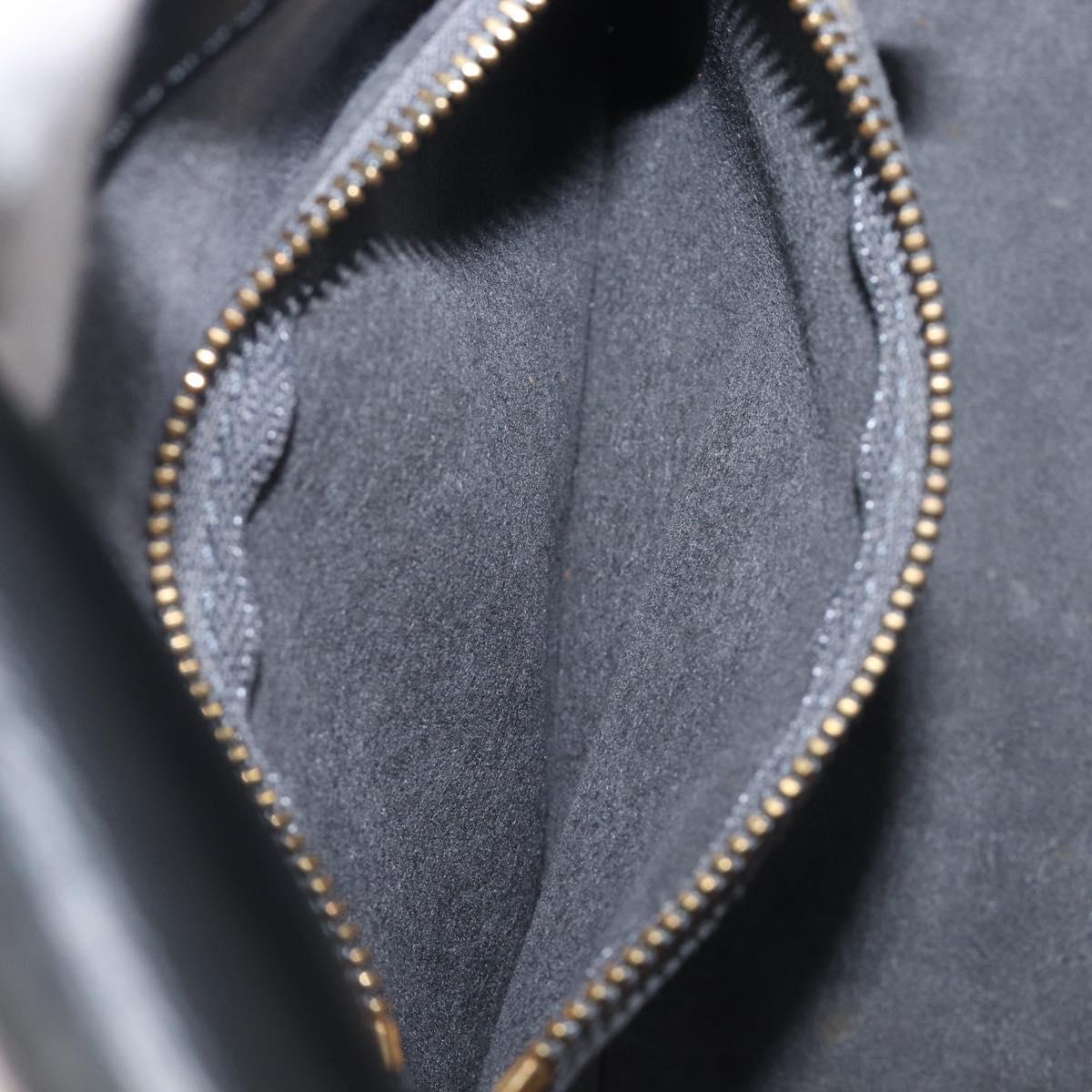 LOUIS VUITTON Epi Bushi Shoulder Bag Black M52202 LV Auth ki6902V