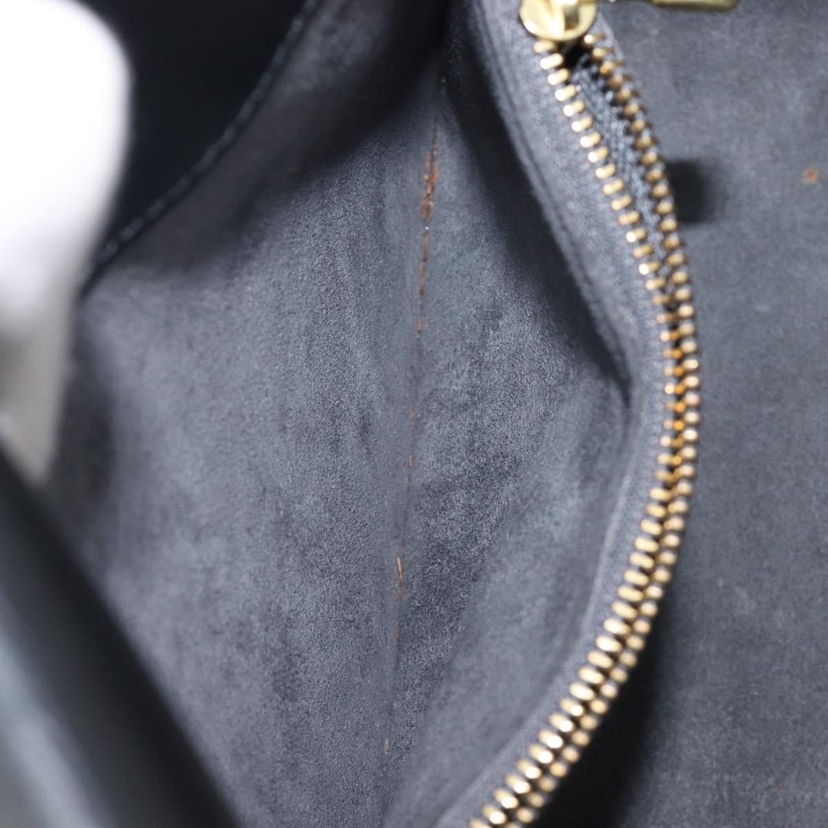 LOUIS VUITTON Epi Bushi Shoulder Bag Black M52202 LV Auth ki6902V